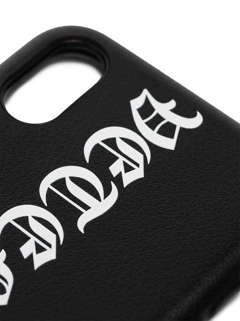 Goth logo-print iPhone XS case - 3