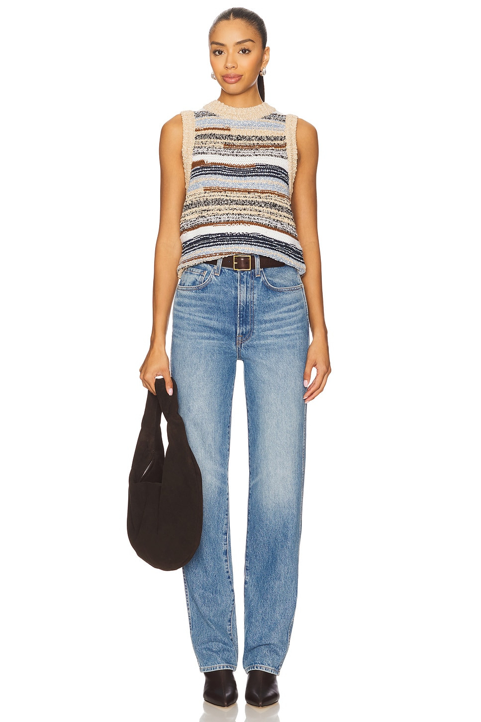 Cropped Jerrel Knit Tank - 4