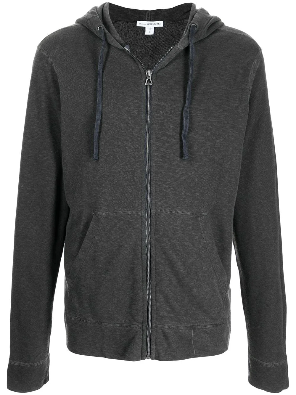 zipped-up fleece hoodie - 1