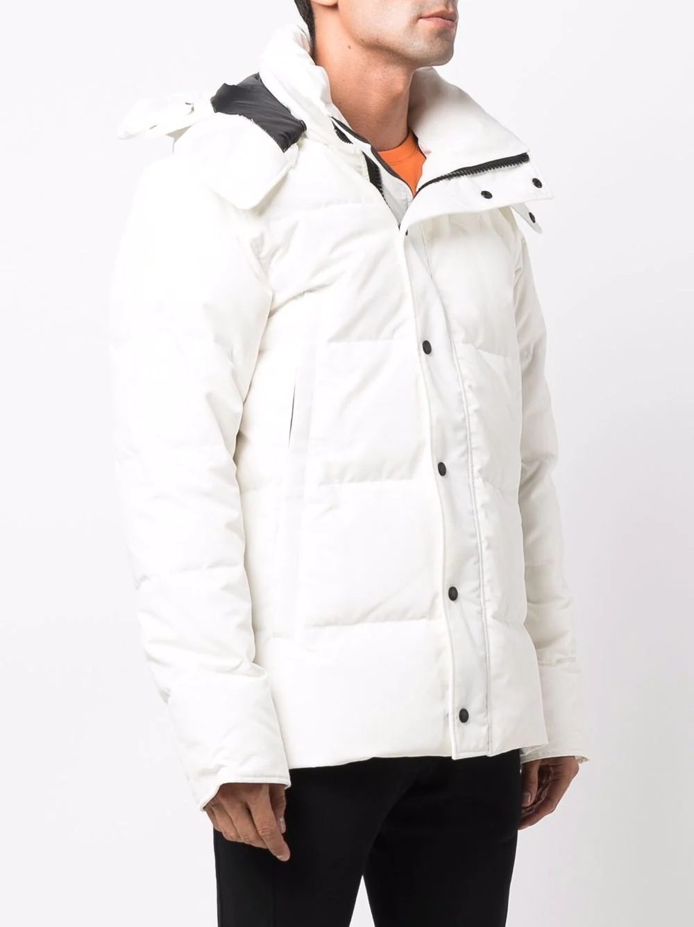 white padded coat - 3