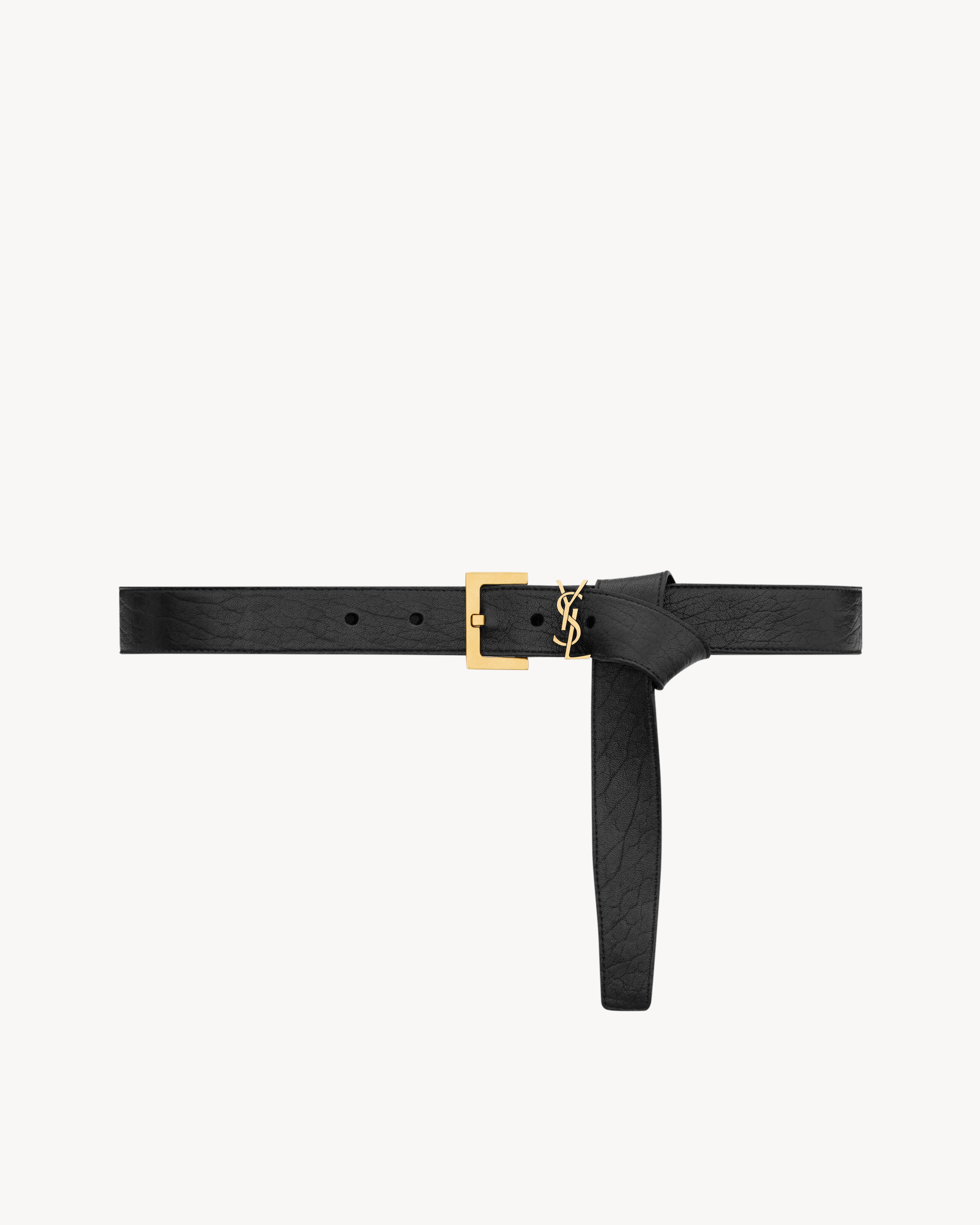 cassandre belt in grained lambskin - 2