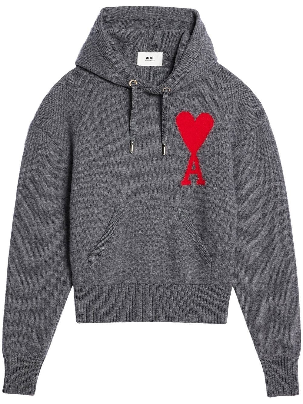 Ami de Coeur wool hoodie - 1