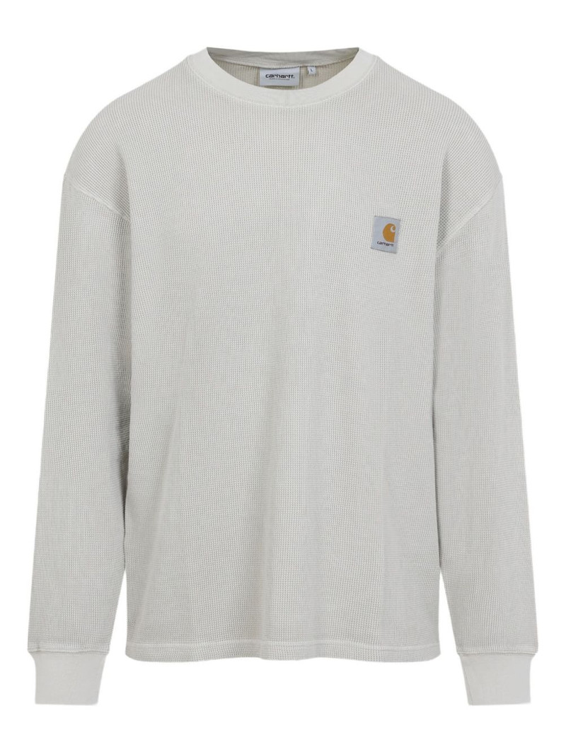 waffle logo-patch T-shirt 1