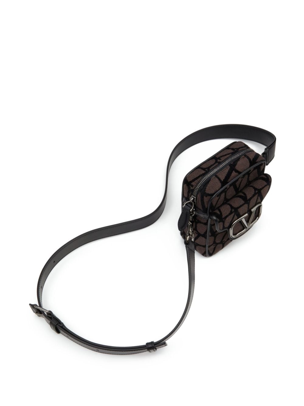 VLogo logo-plaque messenger bag - 5