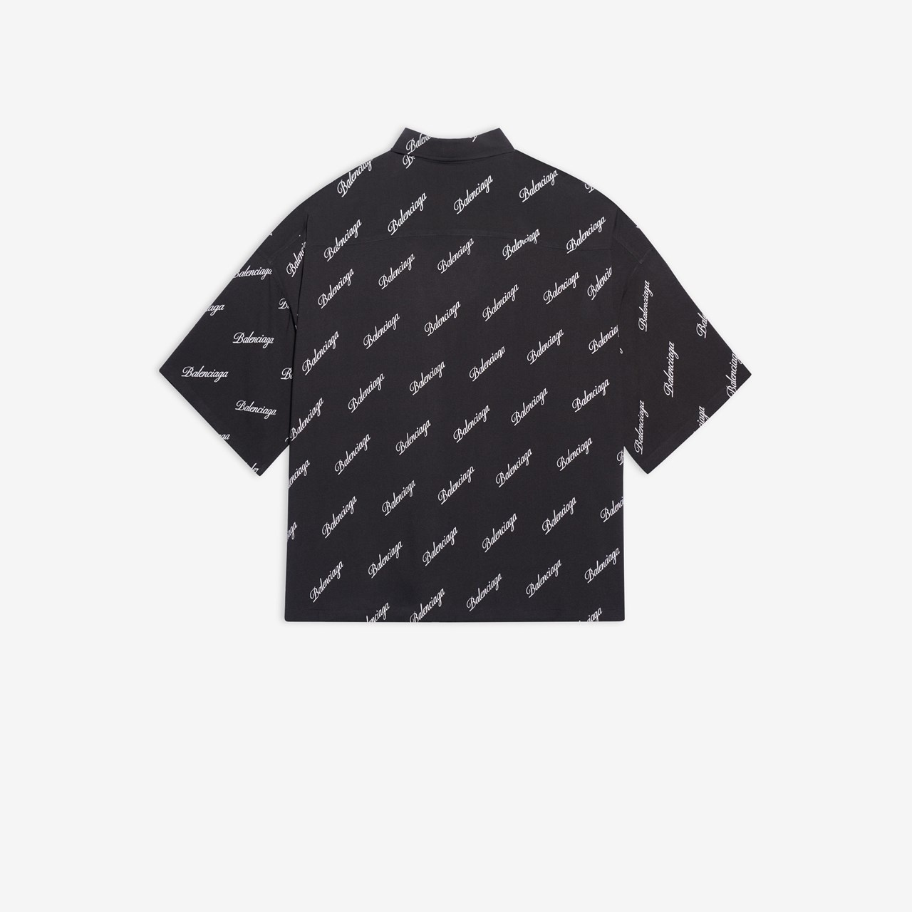 Allover Script Logo Vareuse Shirt - 2