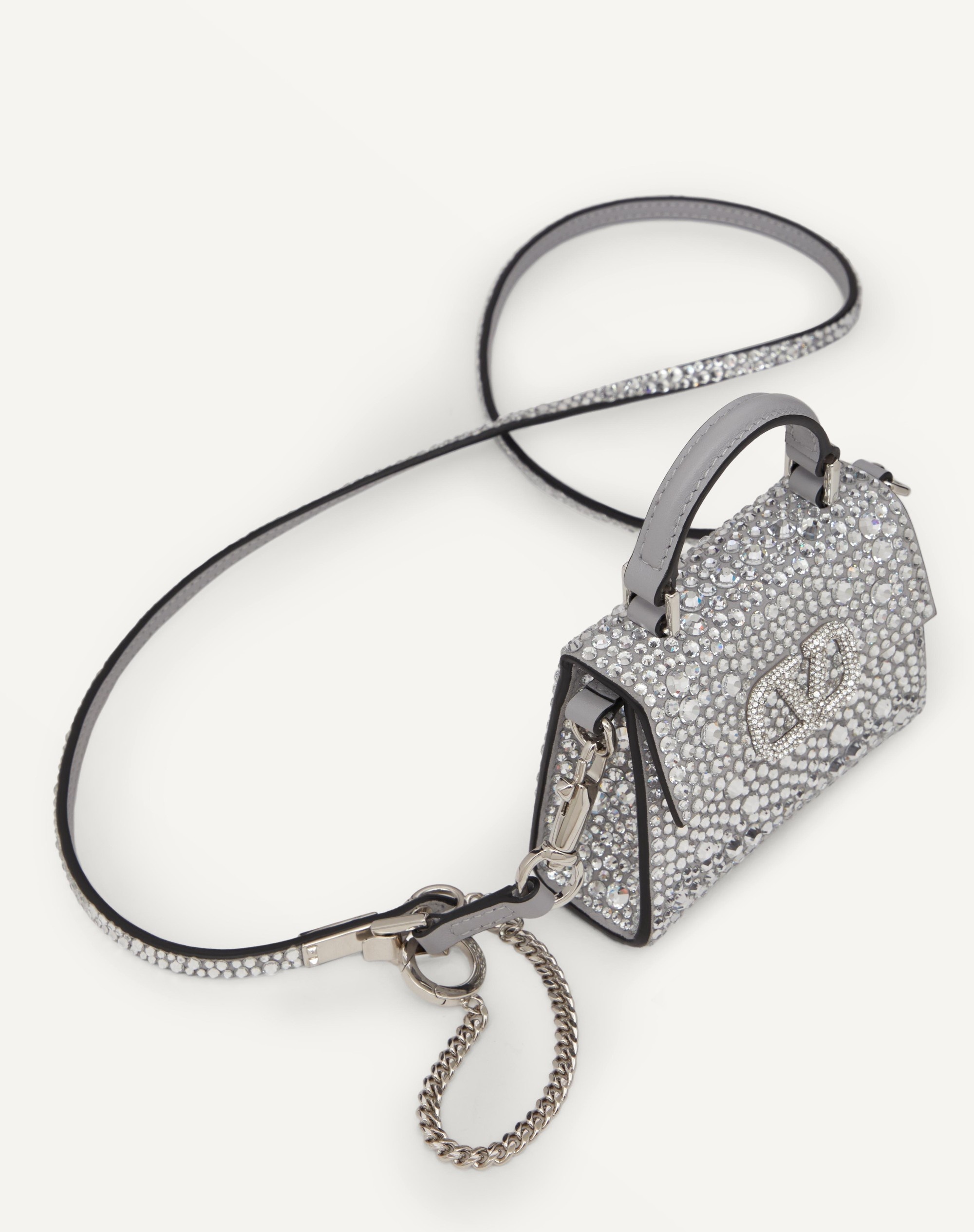 MICRO VSLING EMBROIDERED HANDBAG - 5