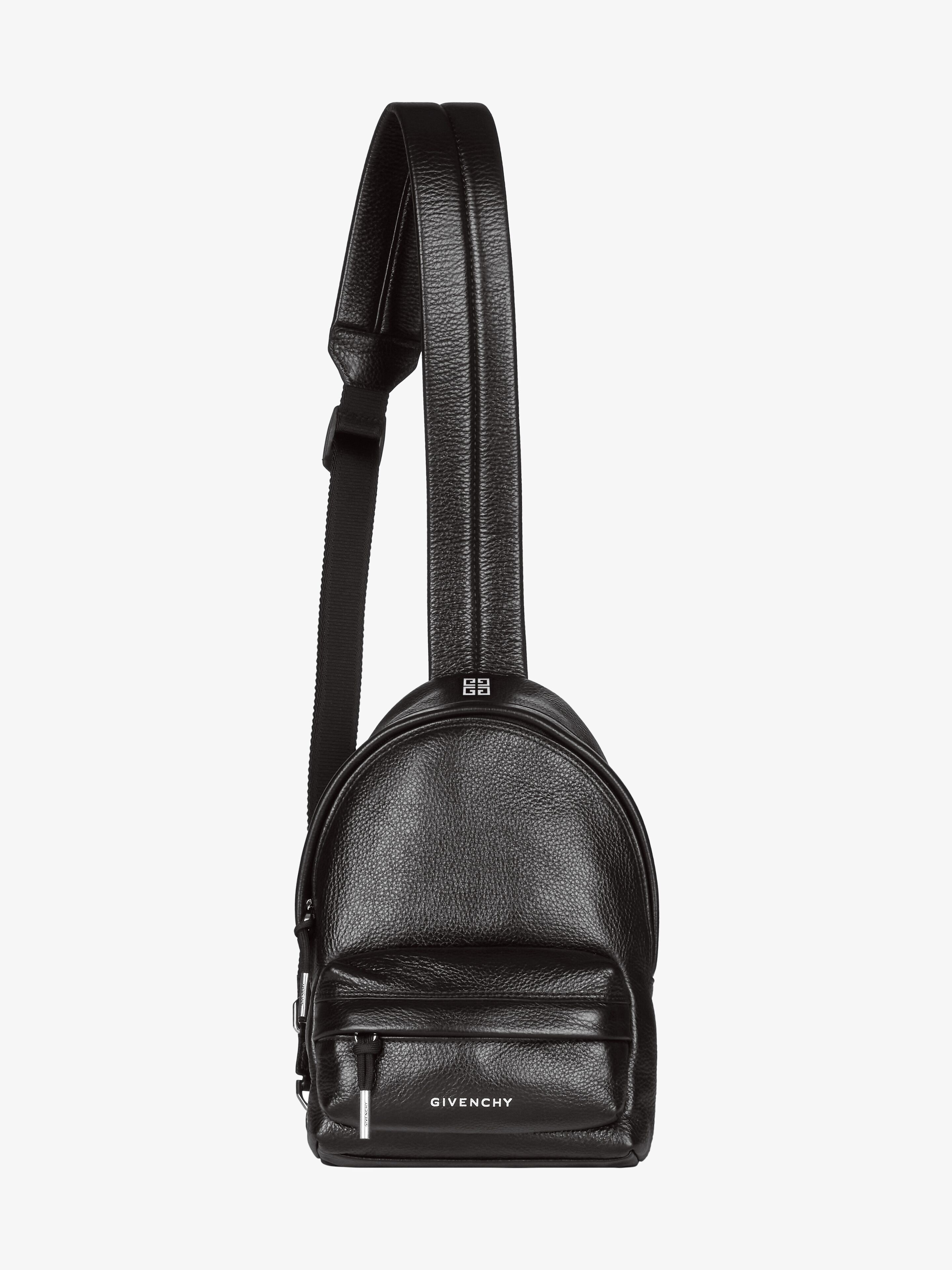 SMALL ESSENTIAL U BACKPACK IN GRAINED LEATHER - 1