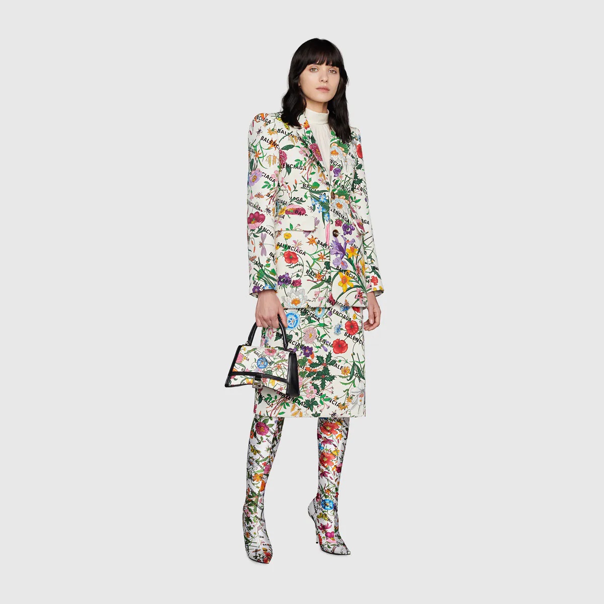 The Hacker Project Balenciaga Flora skirt - 2
