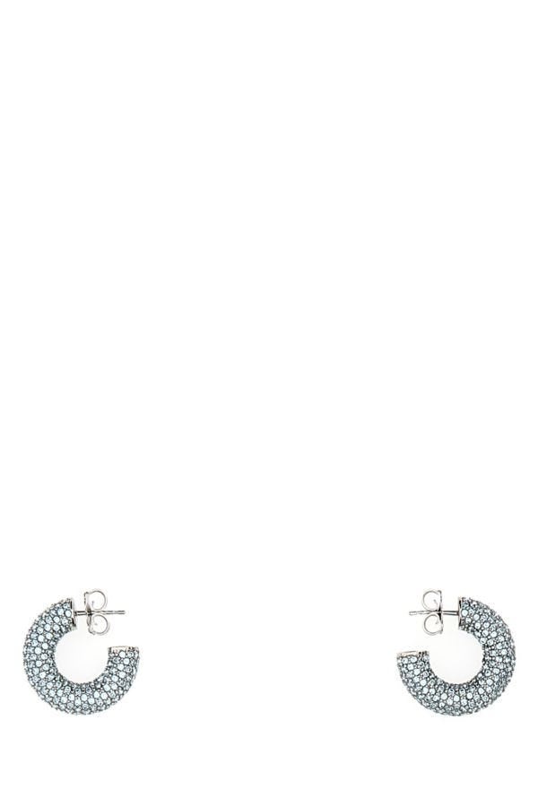 Amina Muaddi Woman Embellished Metal Cameron Earrings - 1