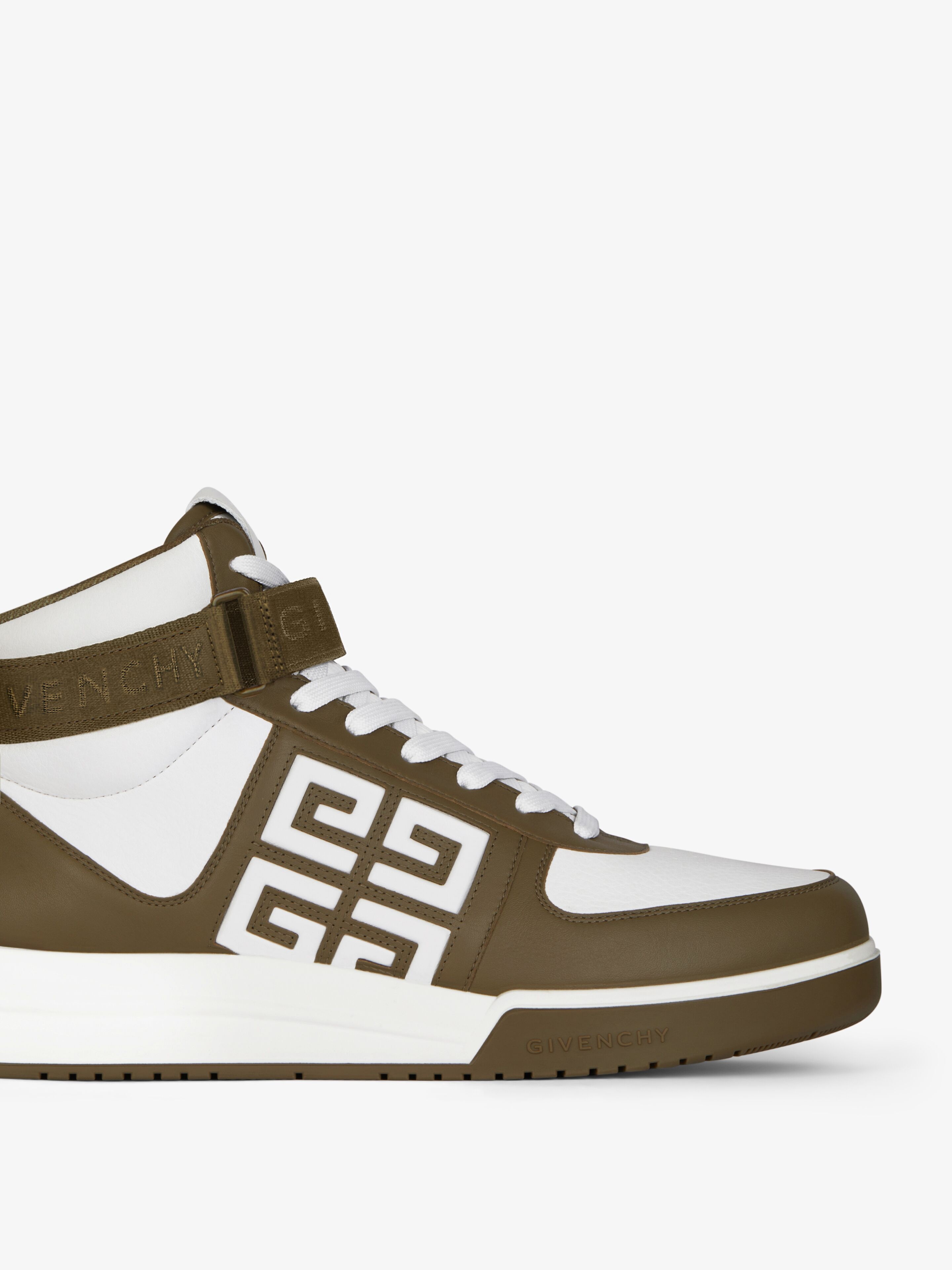 G4 HIGH TOP SNEAKERS IN LEATHER - 6