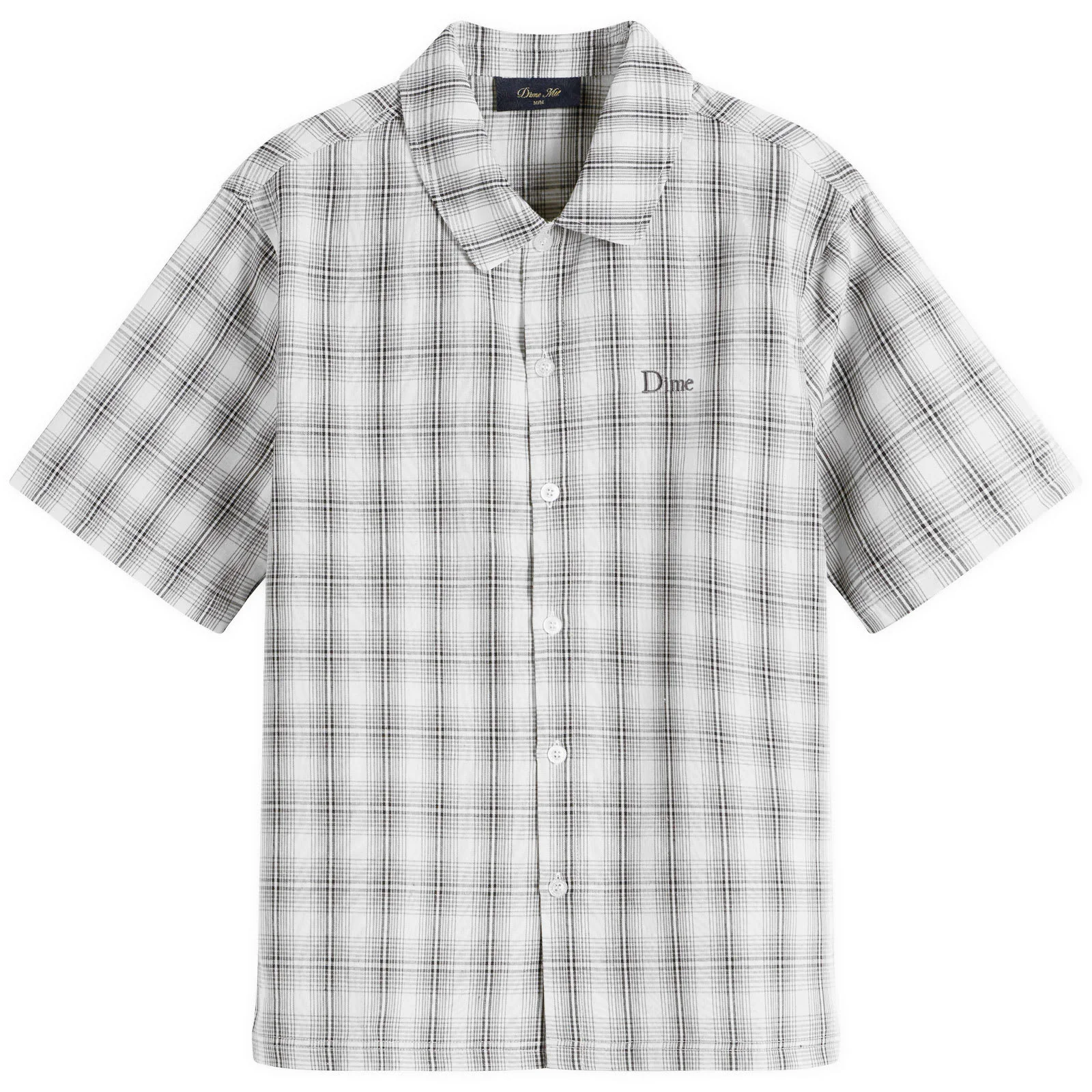 Dime Plaid Short Sleeve Shirt - 1