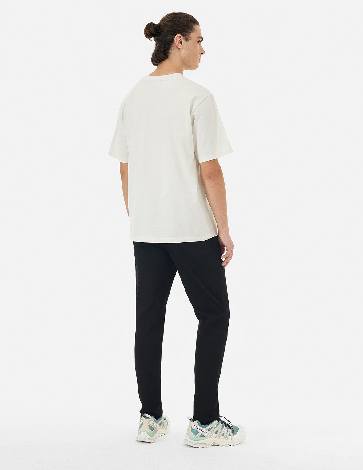 Logo and Tape Print Regular Fit T-shirt - 4