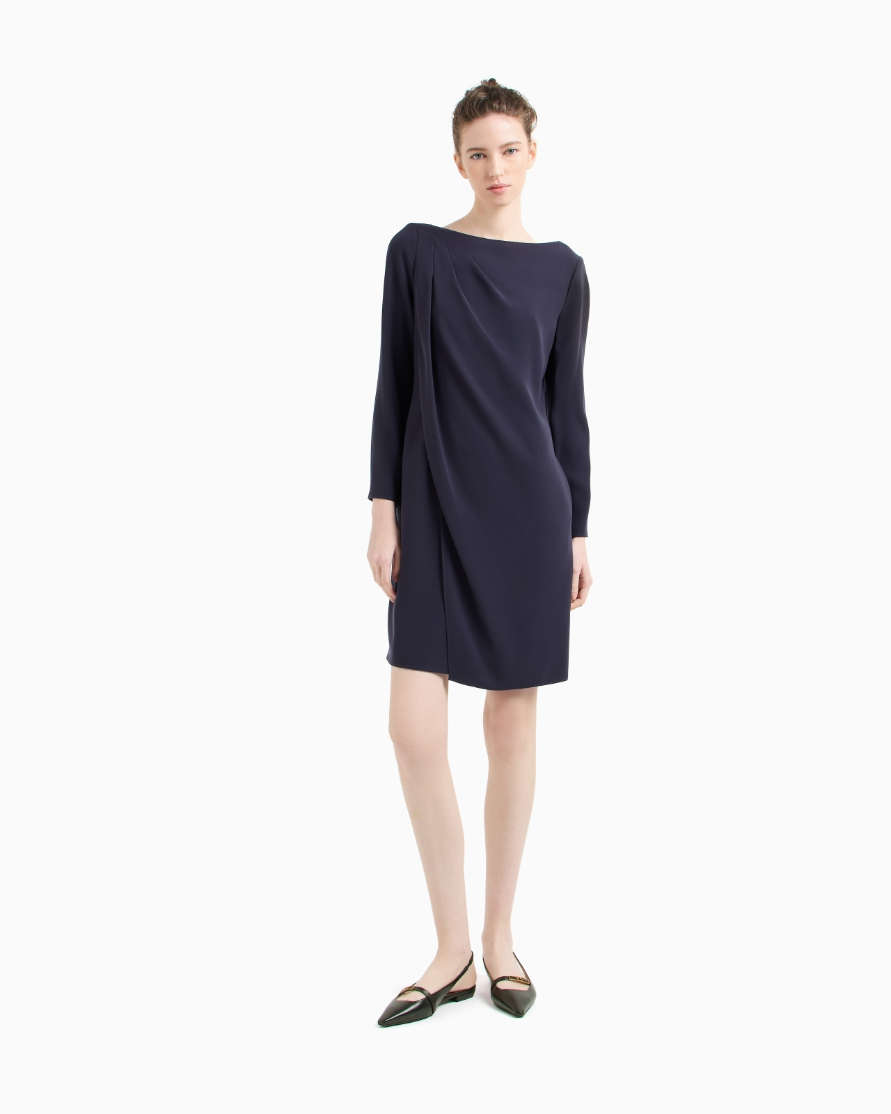TECHNICAL CADY DRESS WITH FRONT PANEL - 2