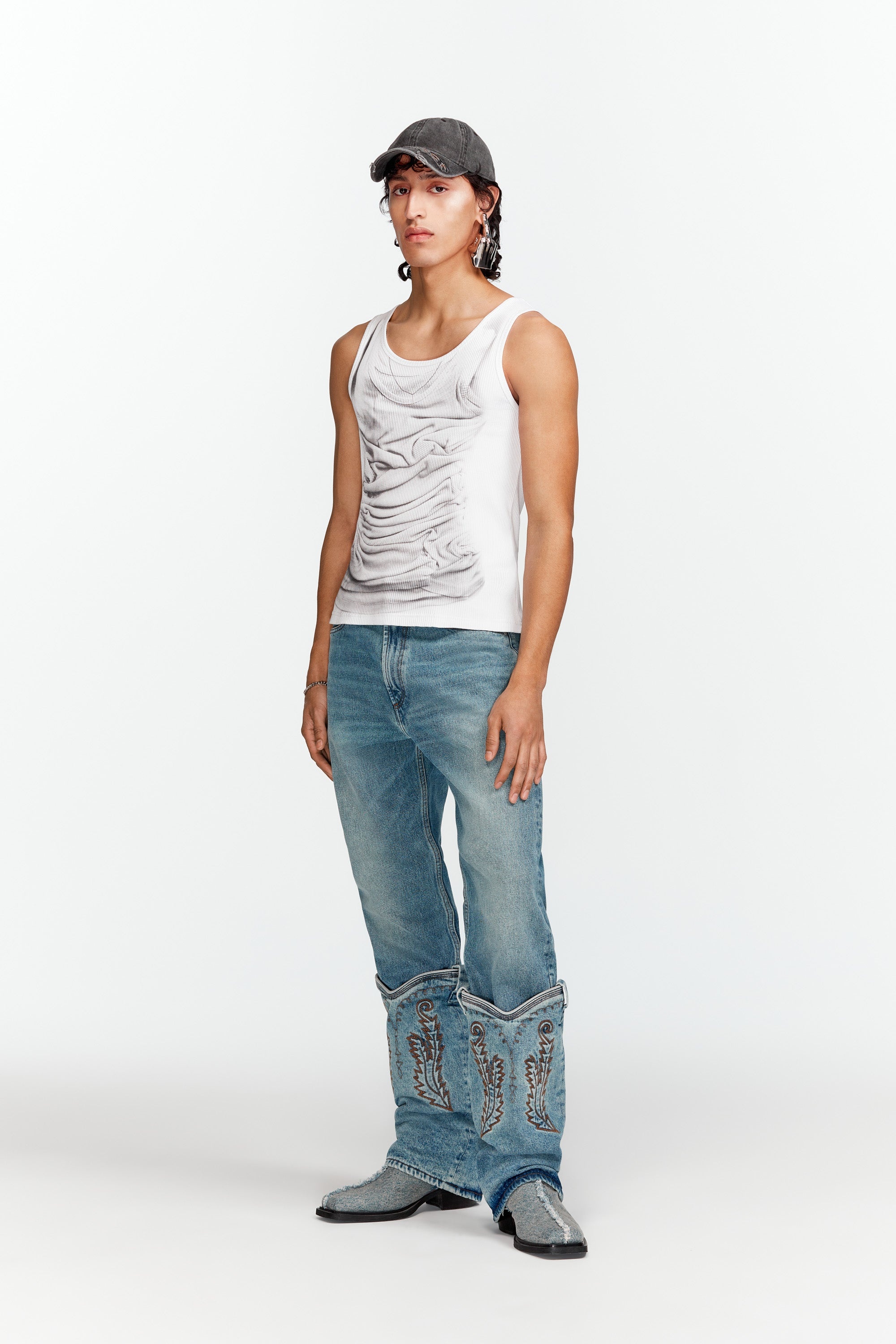 Compact Print Tank Top - 4