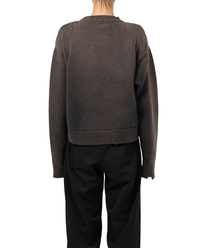 Cat Jacquard Knit Sweater 6