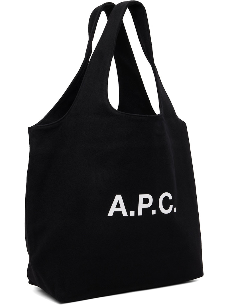 A.P.C. Black Ninon Tote outlook