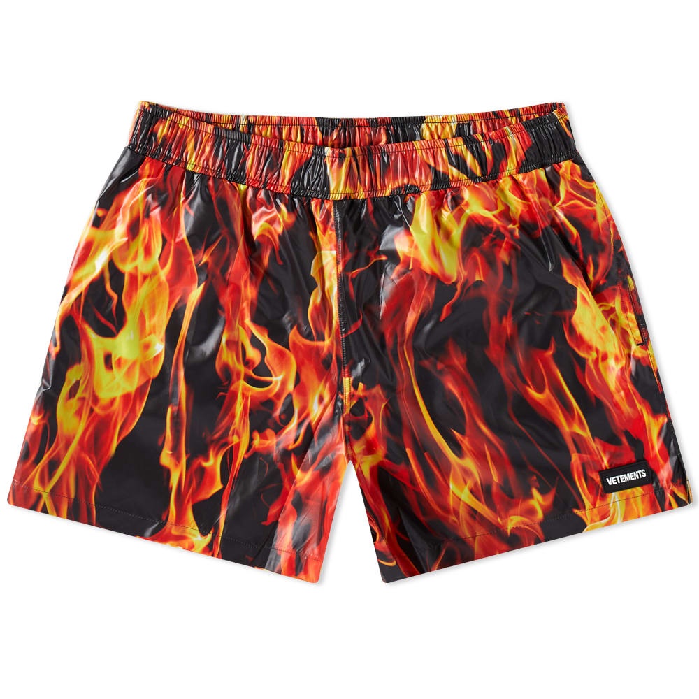 VETEMENTS Fire Swim Short - 1