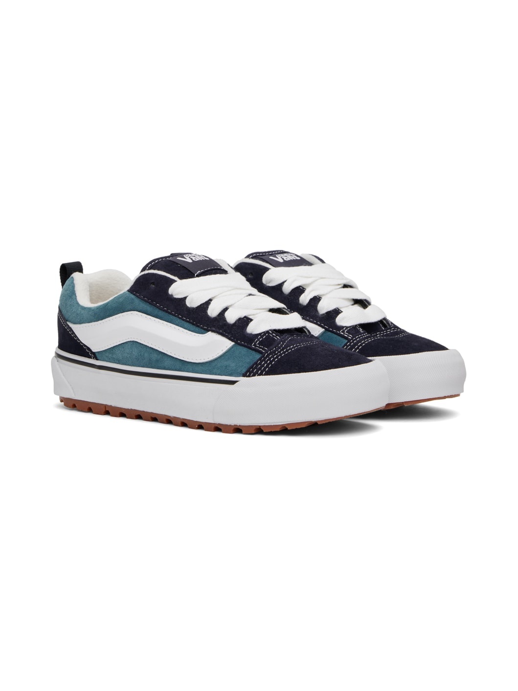 Navy & Blue Imran Potato Edition Knu Skool MTE-1 LX Sneakers - 4