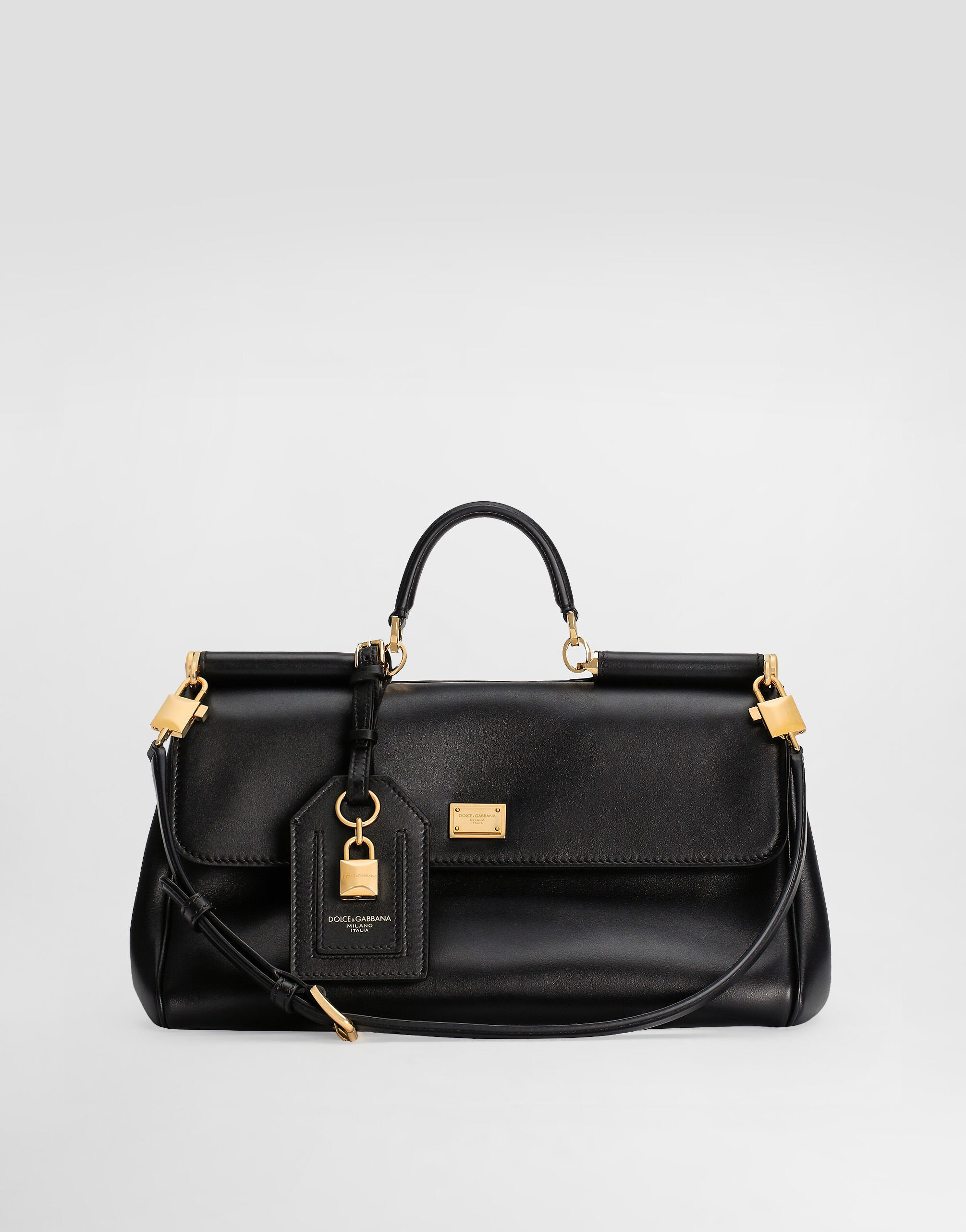 My Sicily handbag in plongé calfskin - 3