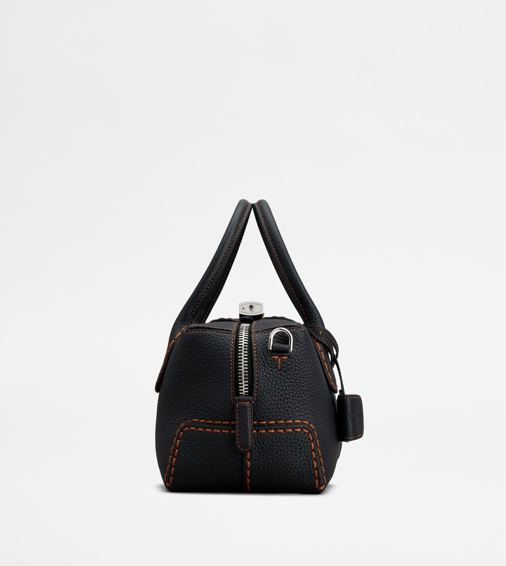 TOD'S DI BAG BAULETTO IN LEATHER MINI - BLACK - 2