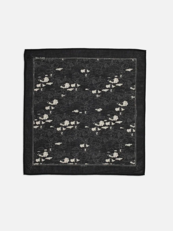 Ingrid Bandana Drift Away Black - 1