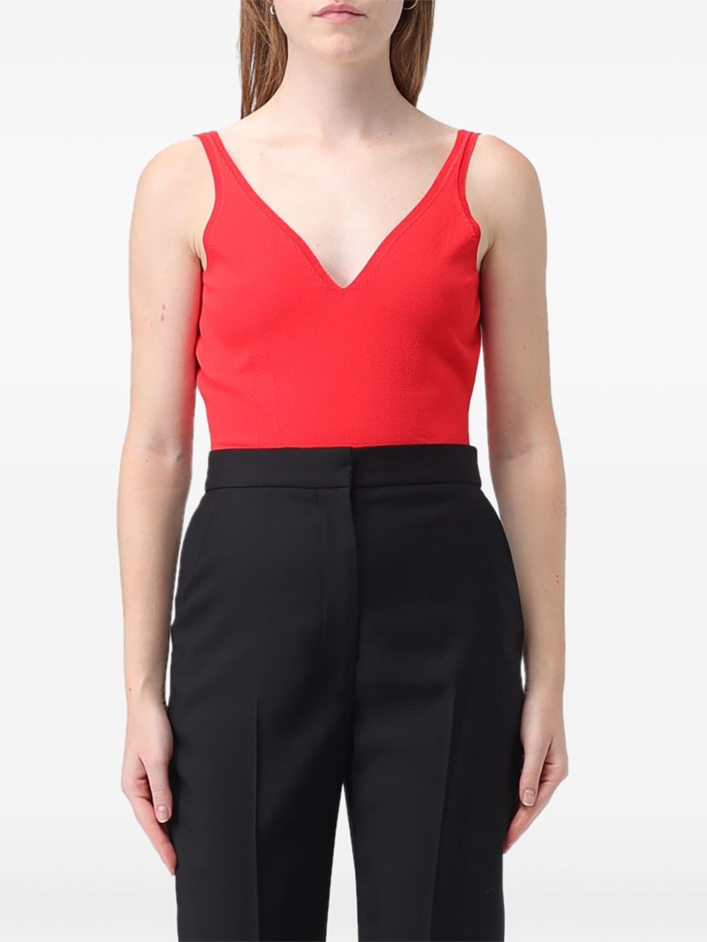 V-neck bodysuit - 2