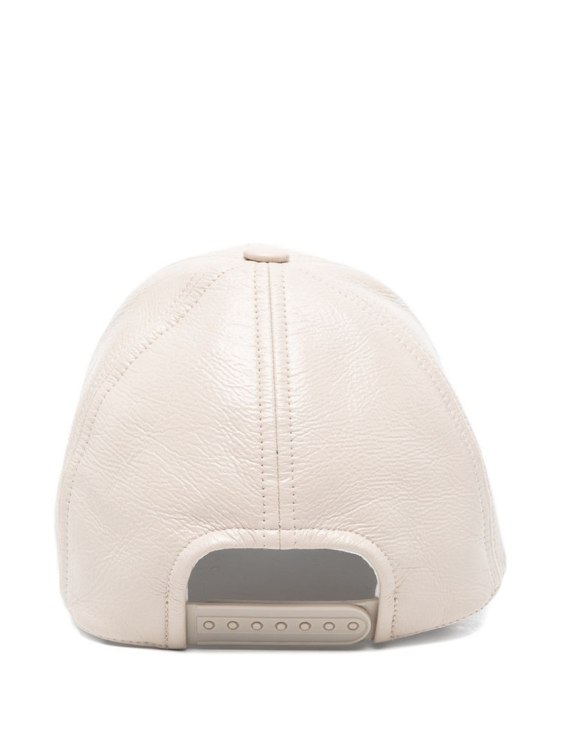 courrèges topstitched cap outlook