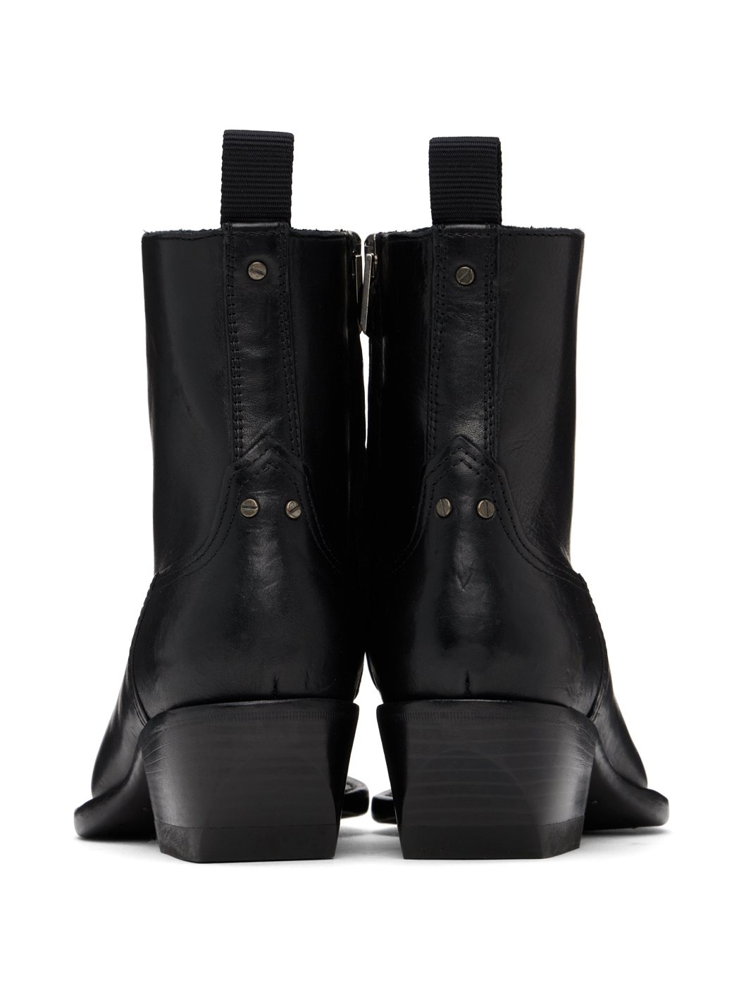 Black Debbie Ankle Boots - 2