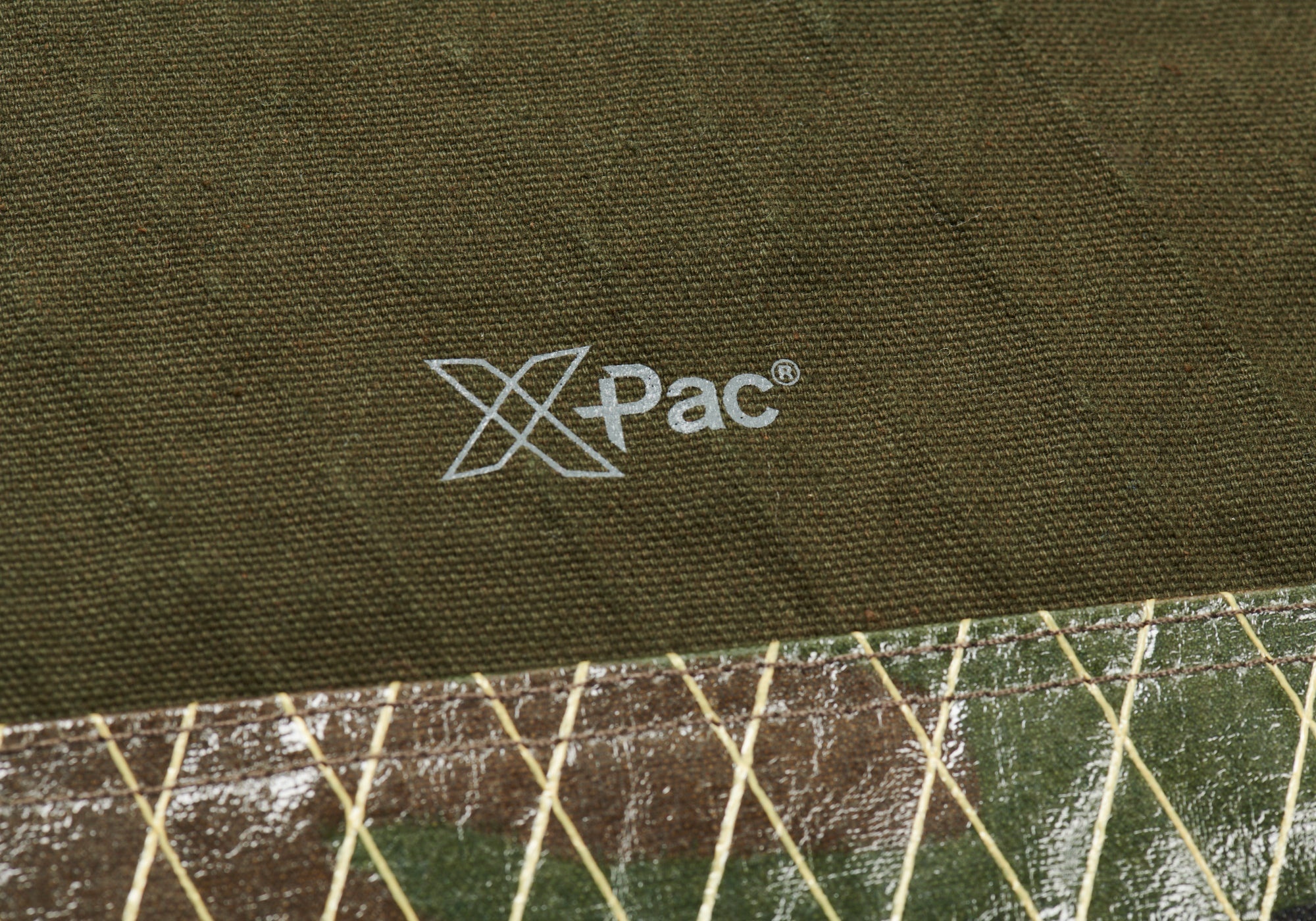 PALACE X-PAC COTTON CANVAS SHOPPER BAG OLIVE - 5