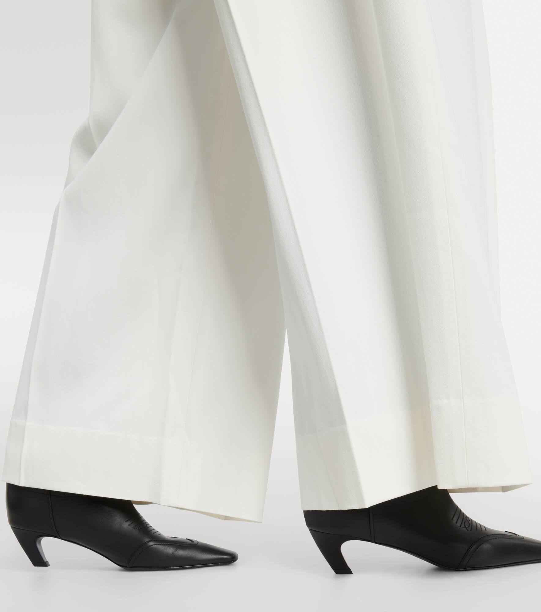 Rico high-rise wide-leg pants - 5