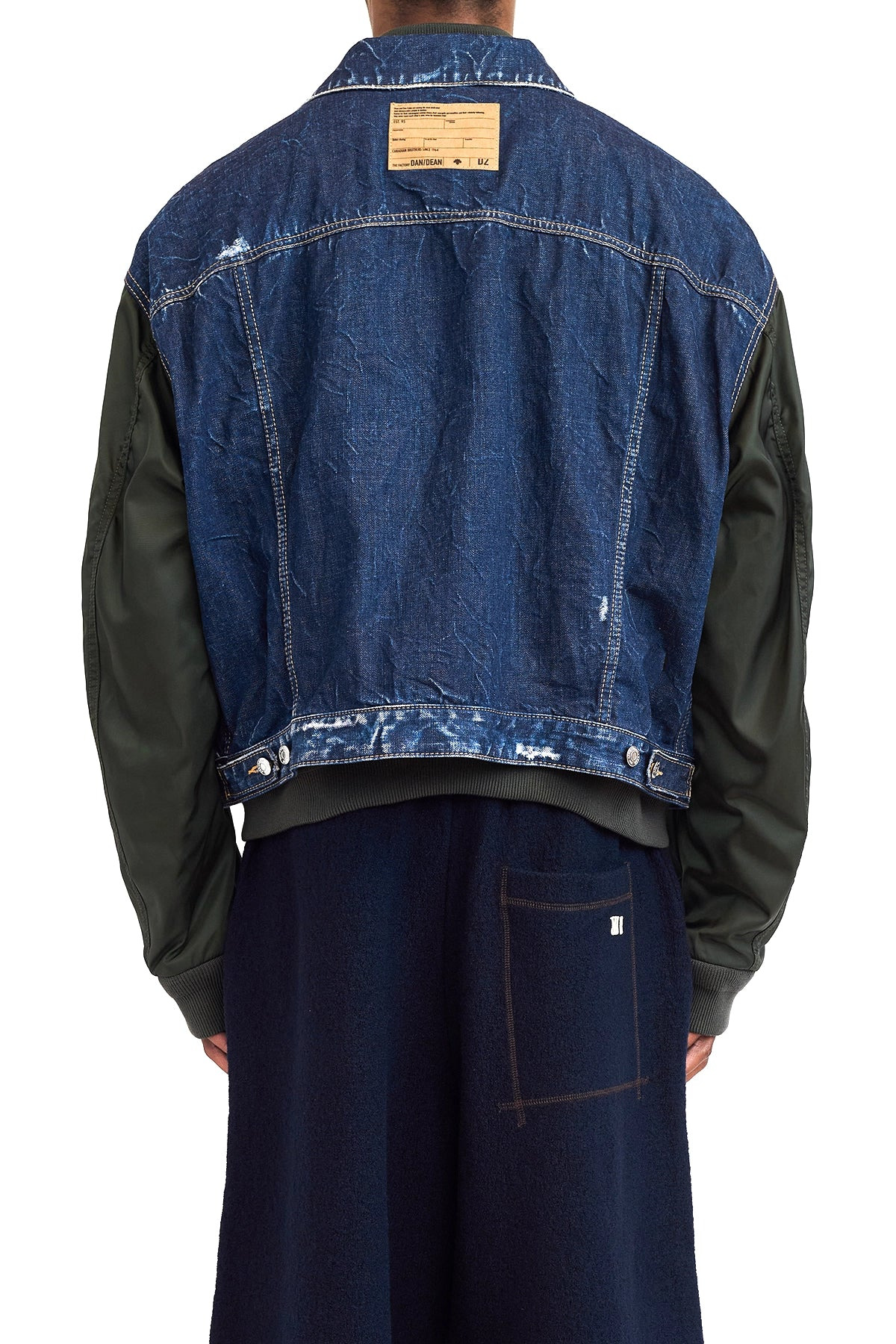 Dsquared2 Aviator Hybrid Bomber Navy Blue - 2