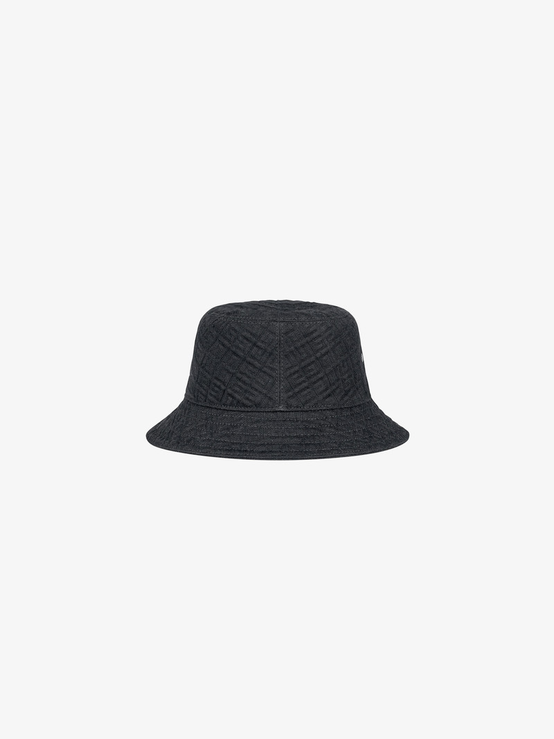 GIVENCHY BUCKET HAT IN 4G DENIM 4