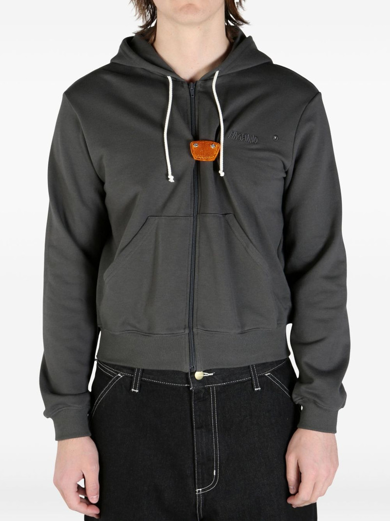 MAGLIANO logo-embroidered hoodie outlook