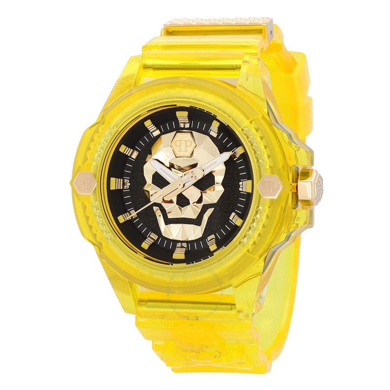 Philipp Plein The Skull Quartz Black Dial Men's Watch PWWAA0123 - 1