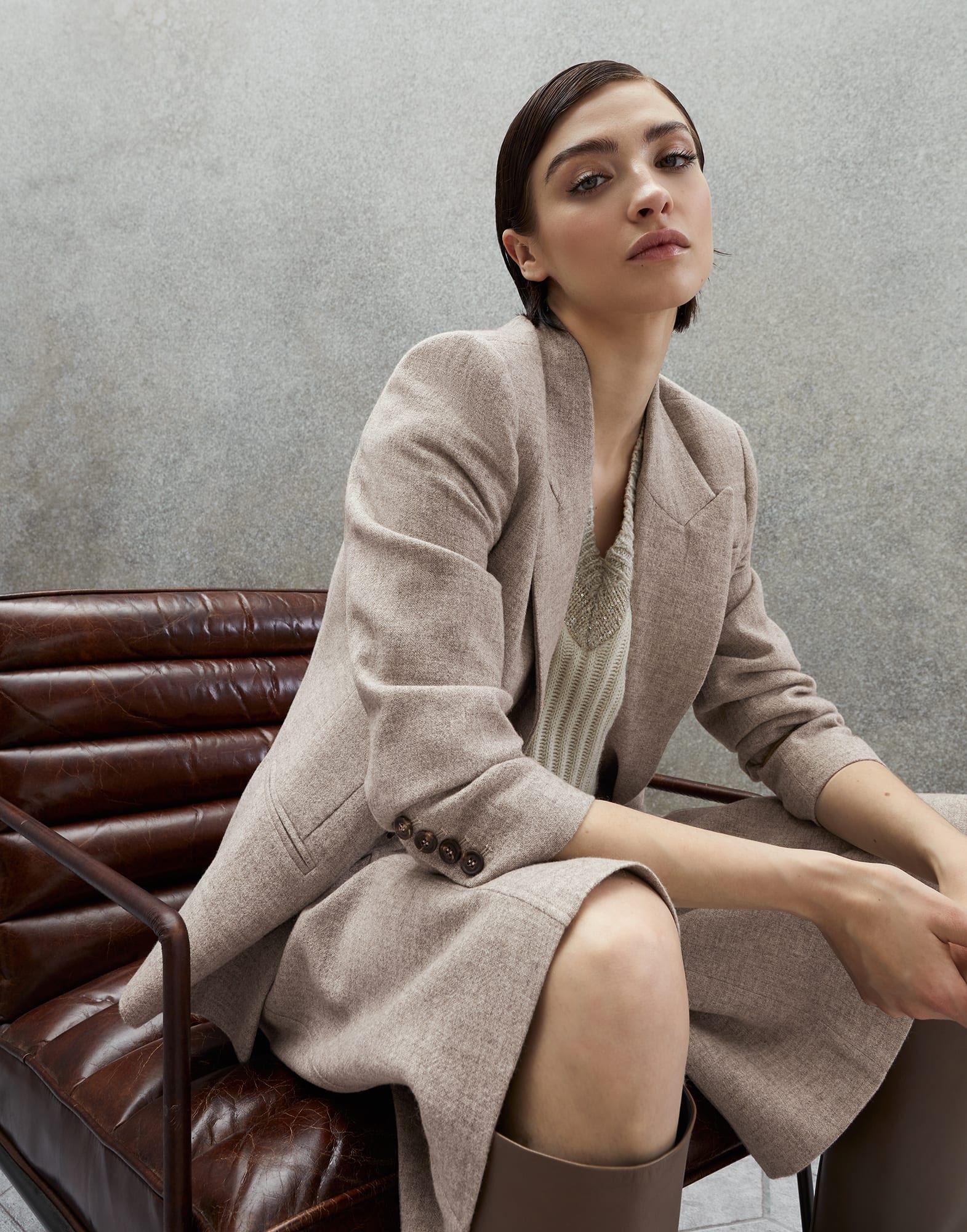 Yak blazer with monili - 6