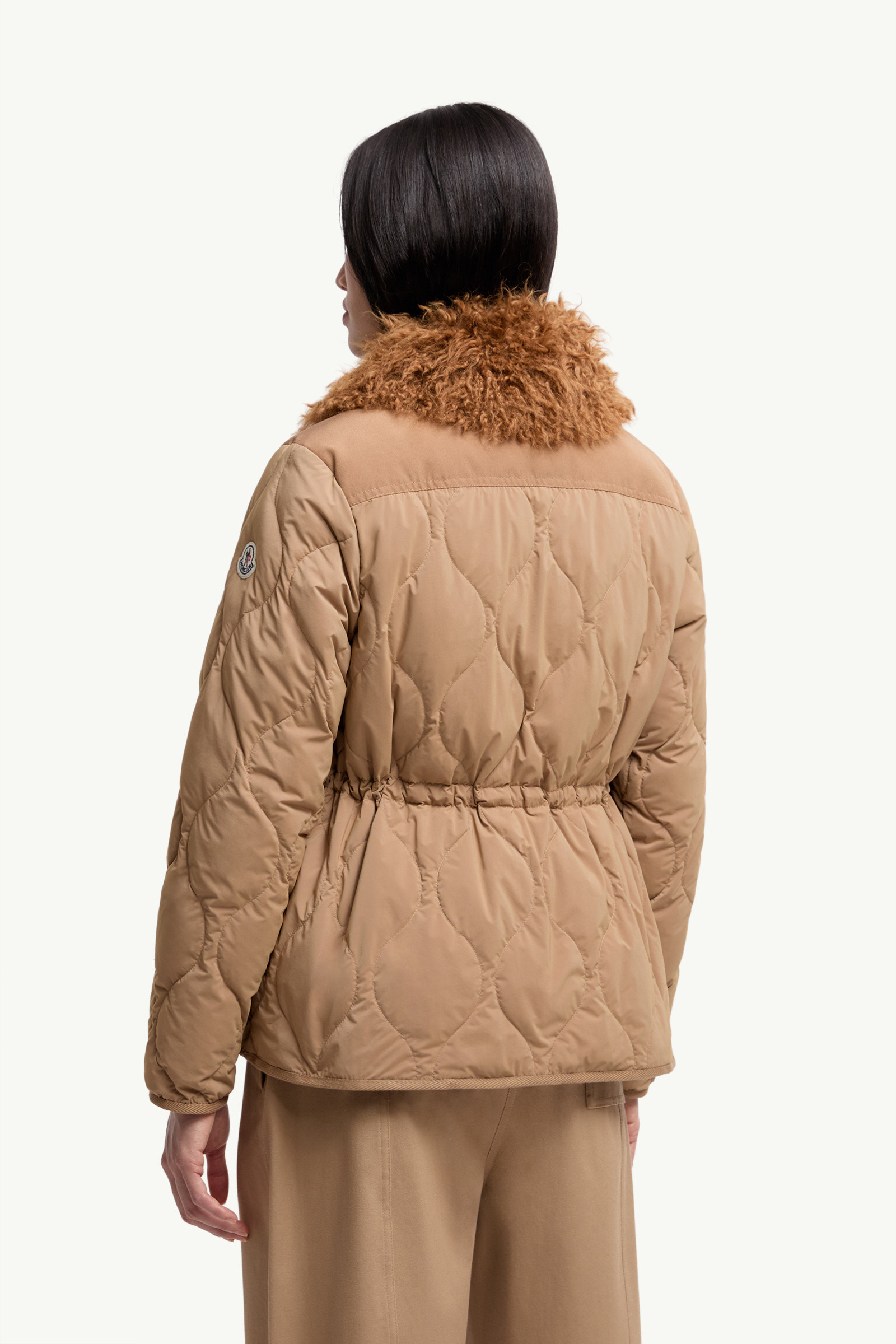 Quintin 3-in-1 Shearling-Trimmed Short Down Jacket - 5