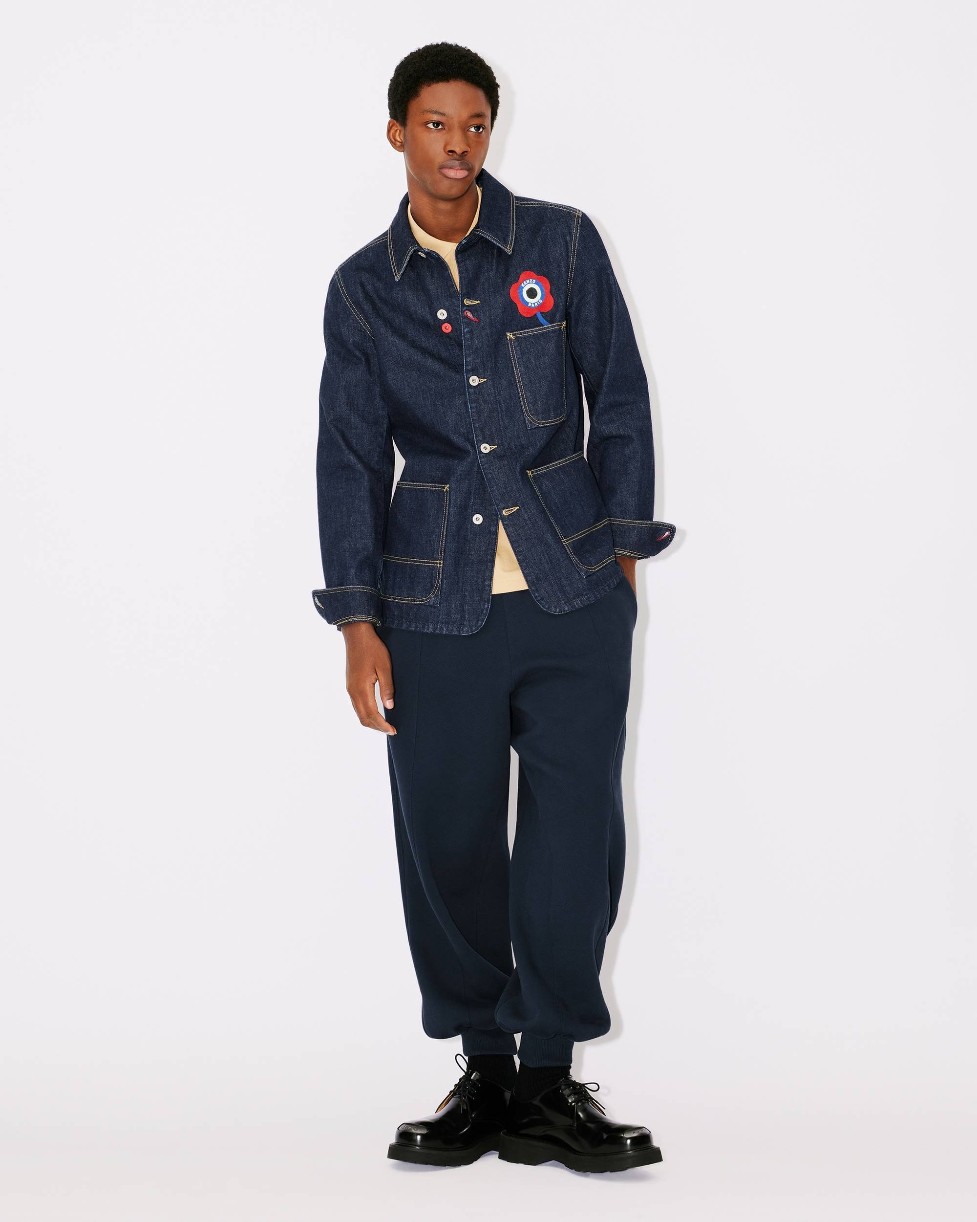 'KENZO Target' denim workwear jacket - 5