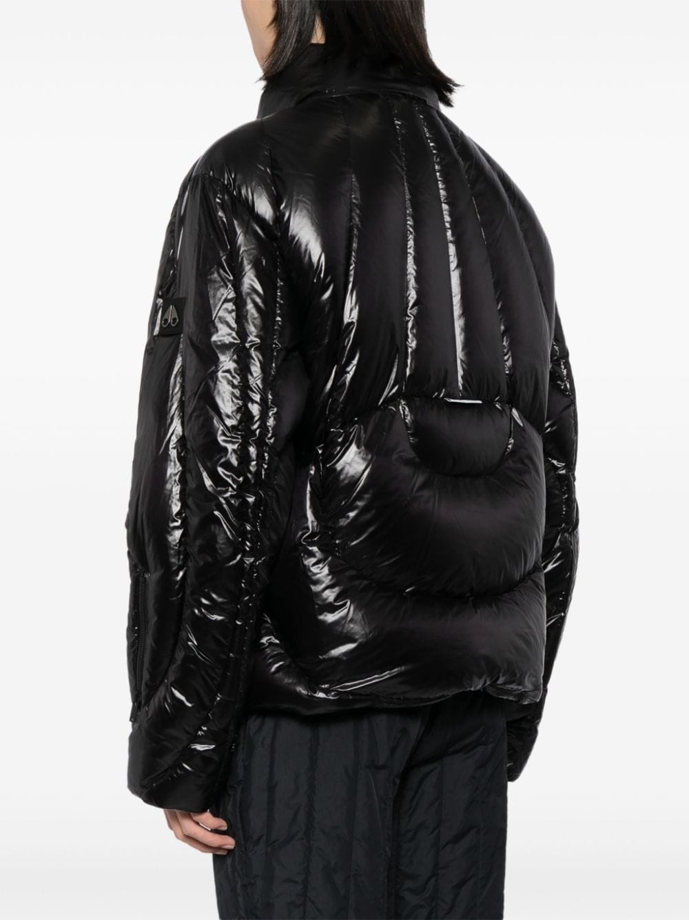 logo quilt puffer - 4