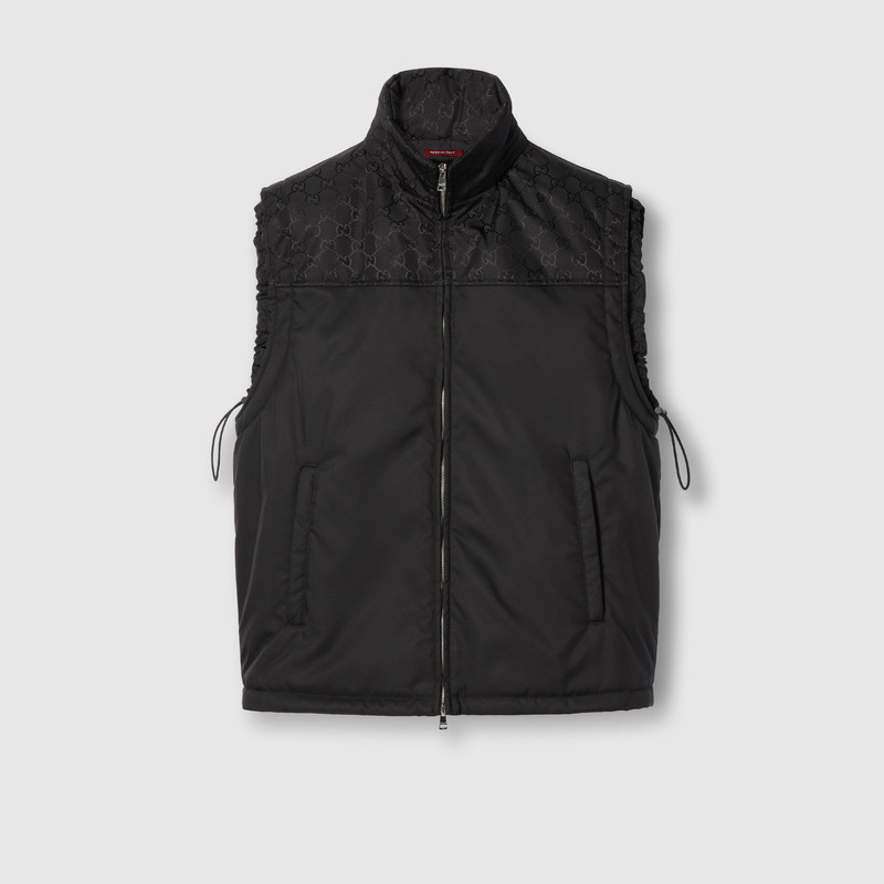 GG heavy nylon gilet - 1