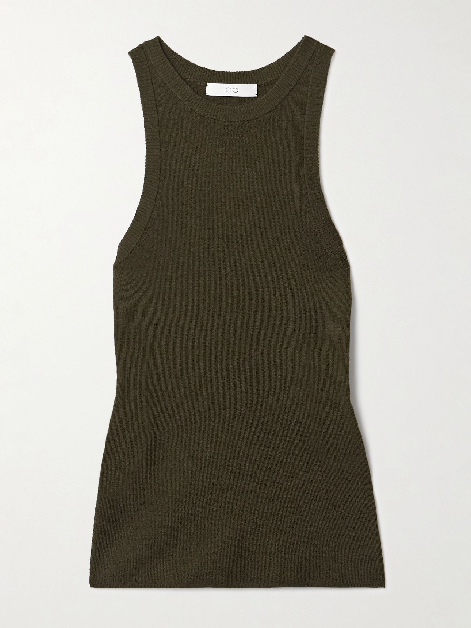Cashmere tank Army green - 1