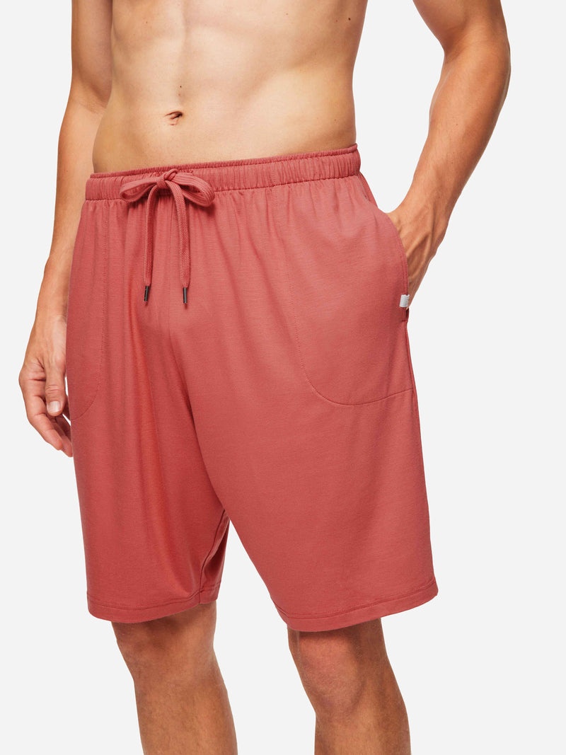 Men's Lounge Shorts Basel Micro Modal Stretch Soft  Cedar - 4