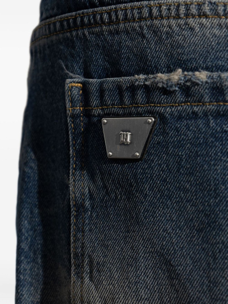 distressed-knee jeans 5