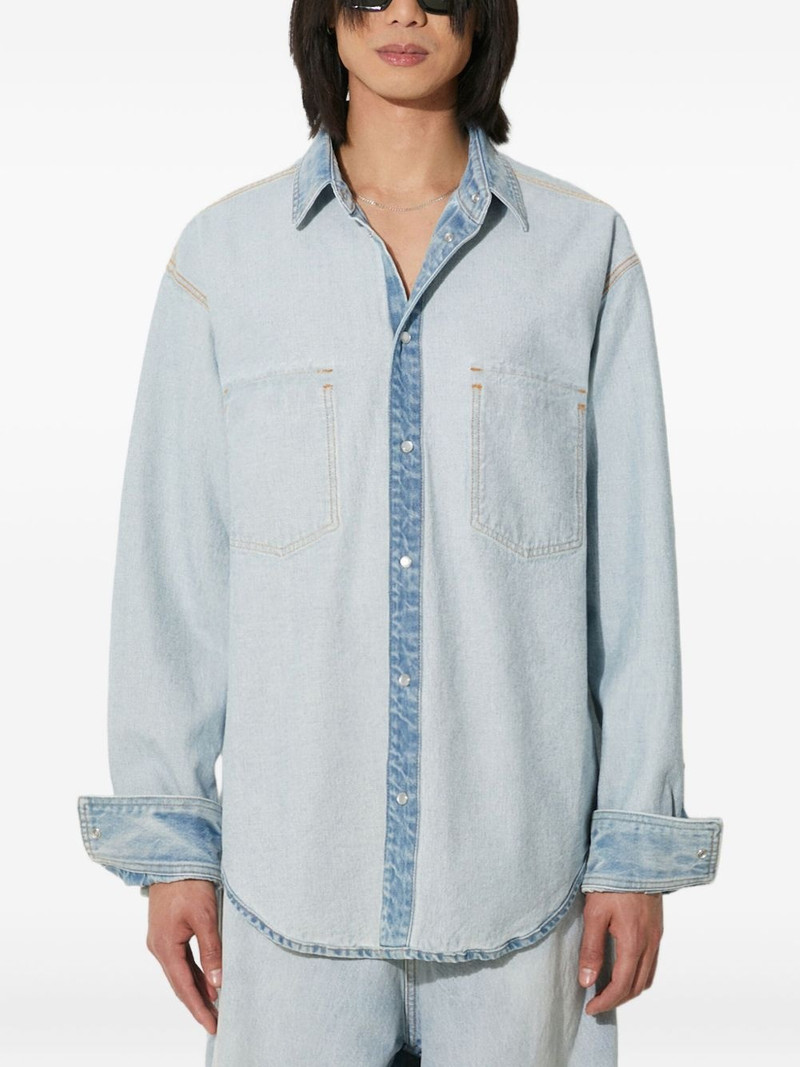 inside-out denim shirt 1