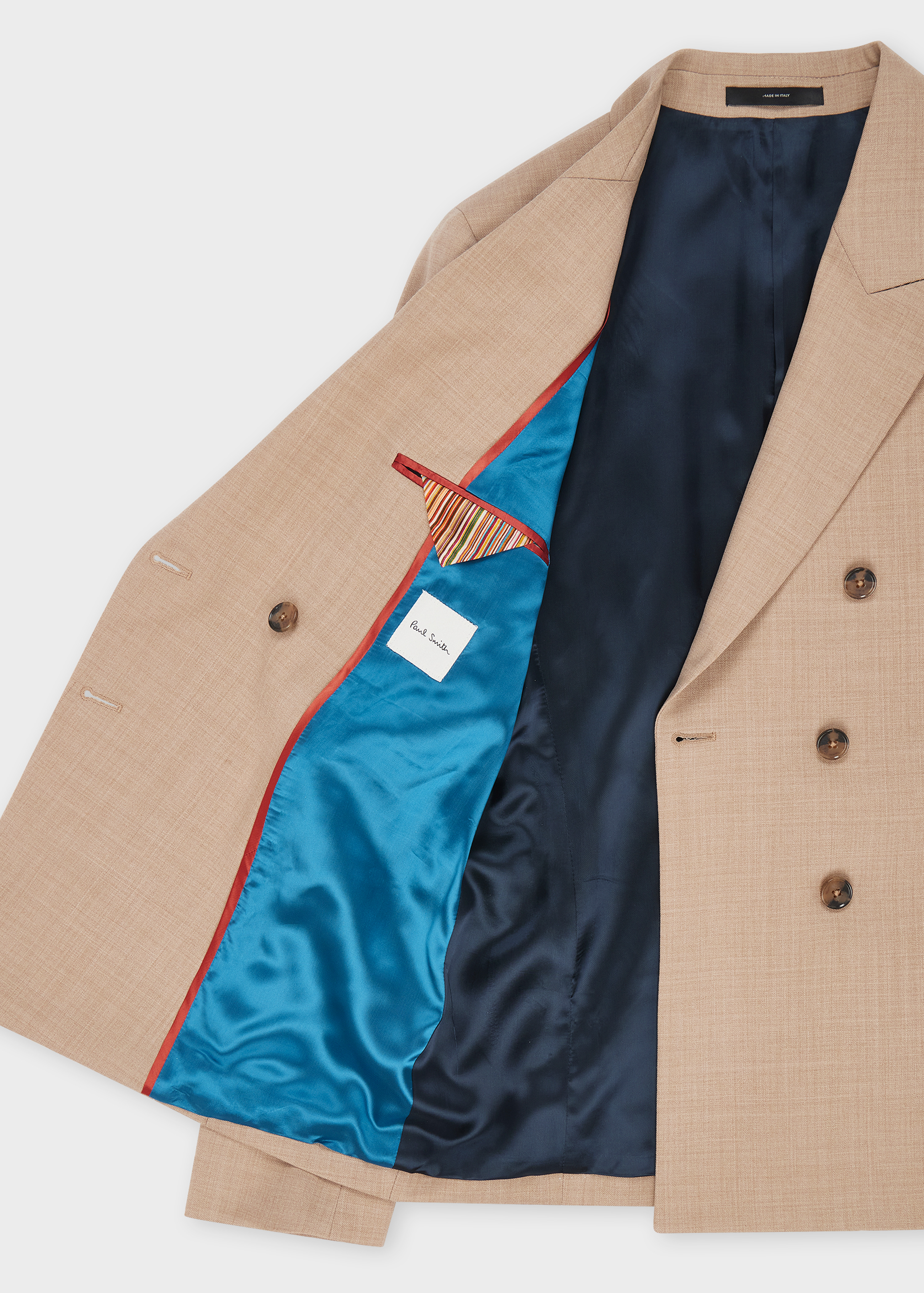 A Suit To Travel In - Women's Stone Slim-Fit Suit - 4
