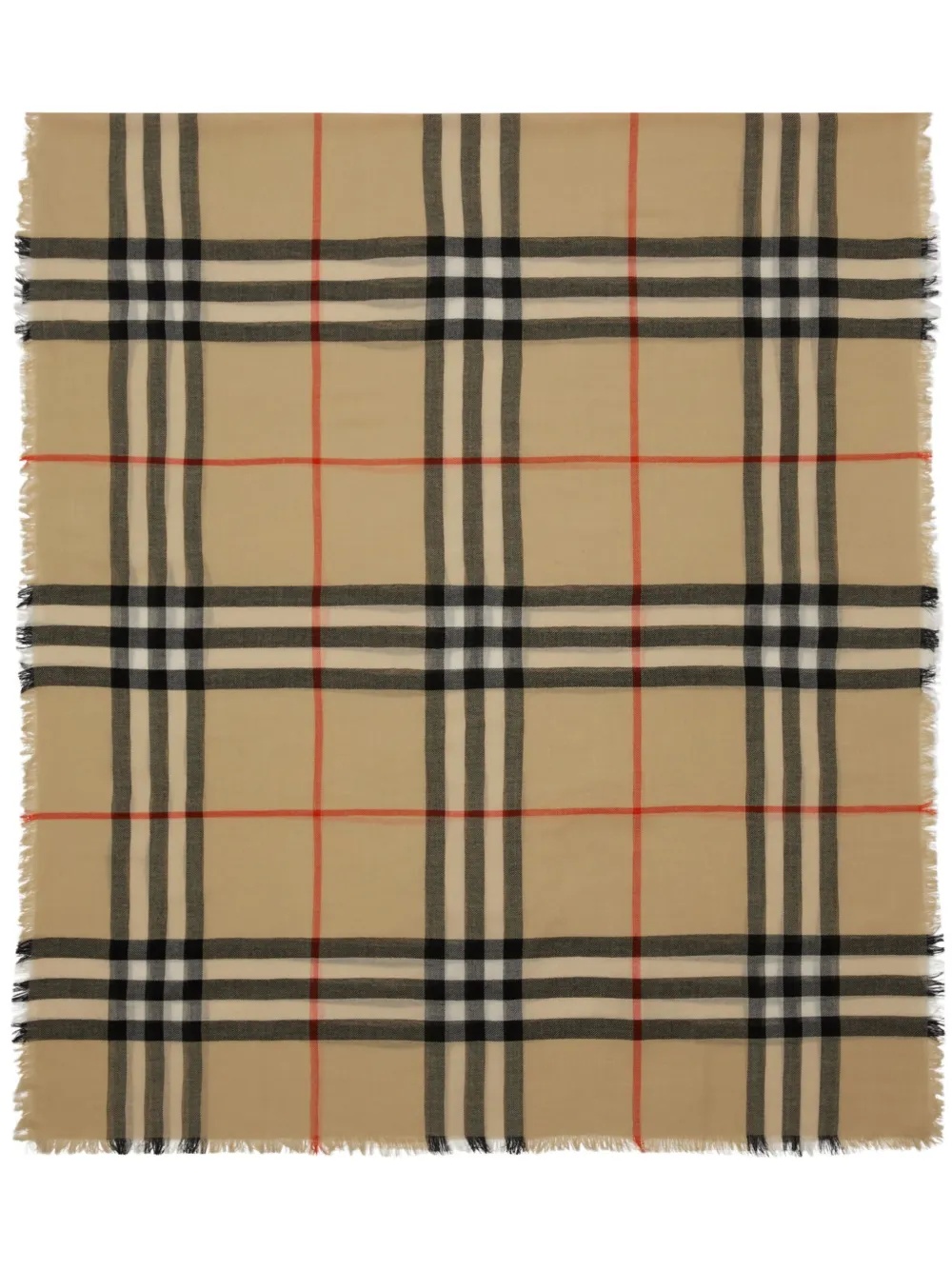 BURBERRY - Women MU GC Lightweight Wool Scarves - 5