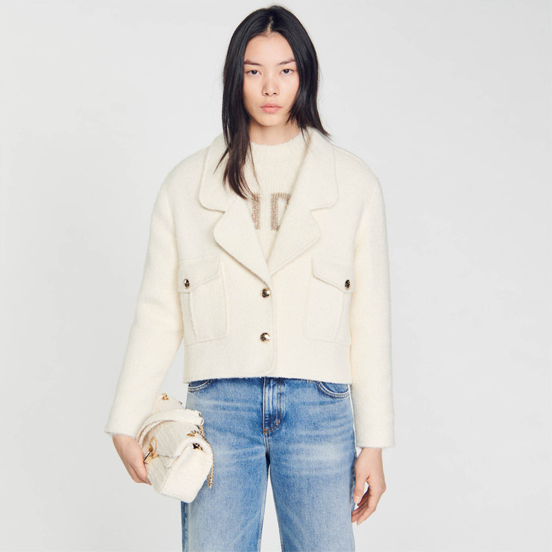 Small tweed YZA bag 4