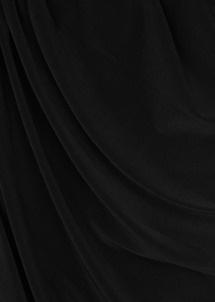 Diana ruched one-shoulder midi dress - 5