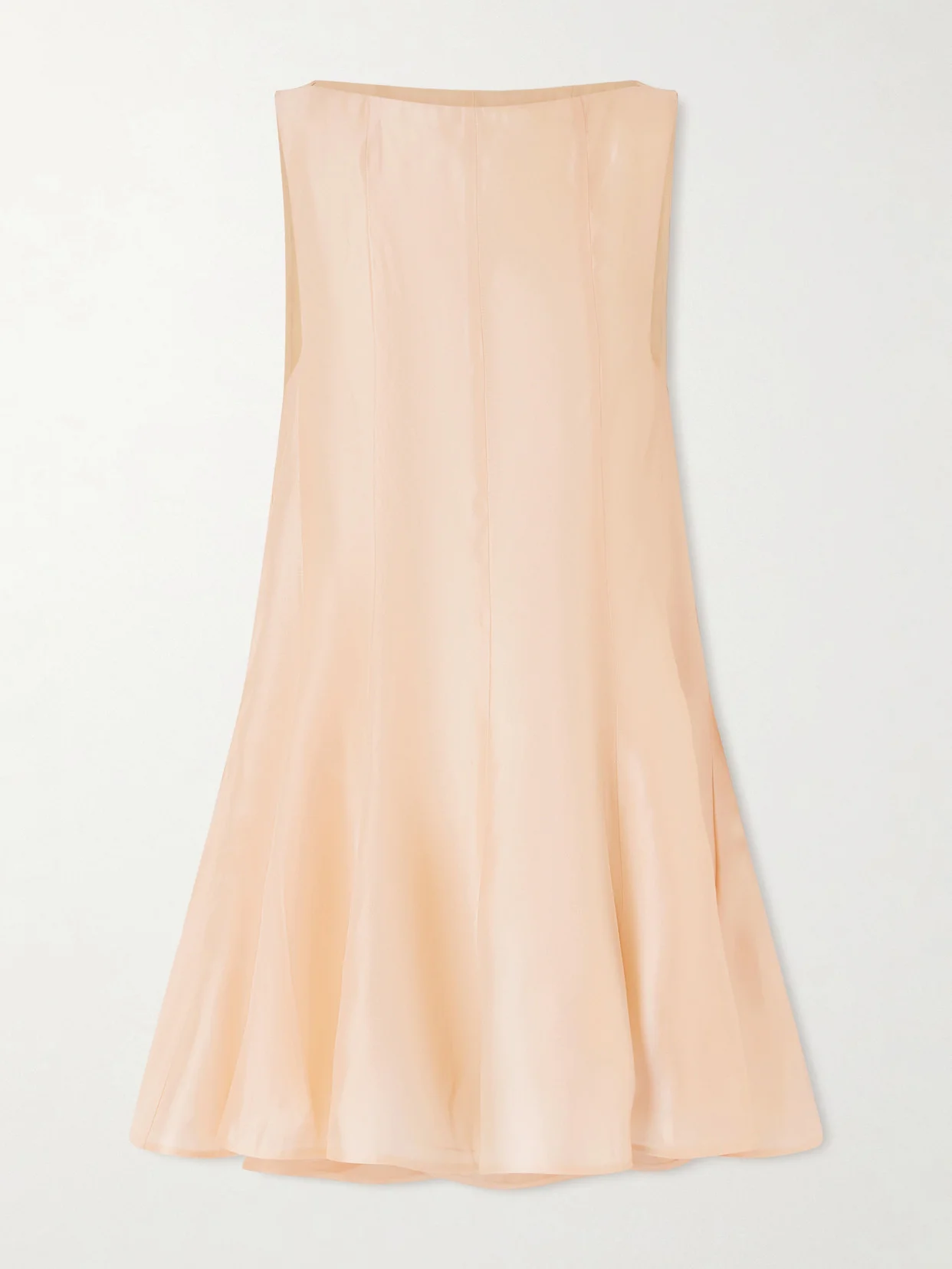 Mags Paneled Satin-twill Mini Dress - 1