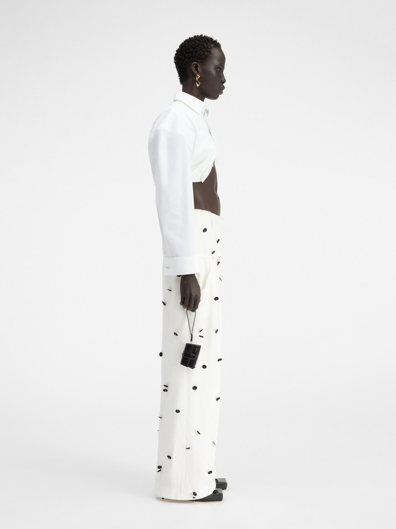 JACQUEMUS Le pantalon Criollo brodé outlook