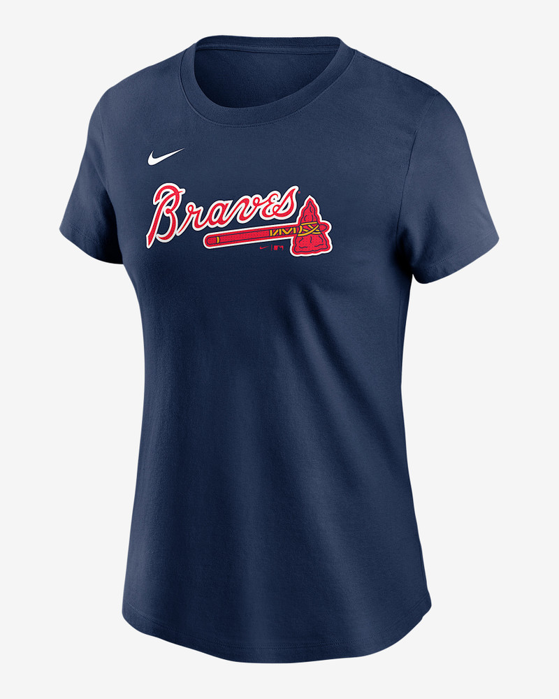 Ronald Acuña Jr. Atlanta Braves Fuse Women's Nike MLB T-Shirt 1